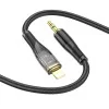 Кабель Hoco UPA25 AUX to Lighting [Black]